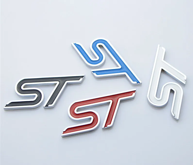 1X Metal Styling Red Blue Black white ST Chrome Car Emblem Badge Auto Decal 3D Sticker Emblem for Ford Focus ST Mondeo
1X Metal Styling Red Blue Black white ST Chrome Car Emblem Badge Auto Decal 3D Sticker Emblem for Ford Focus ST Mondeo