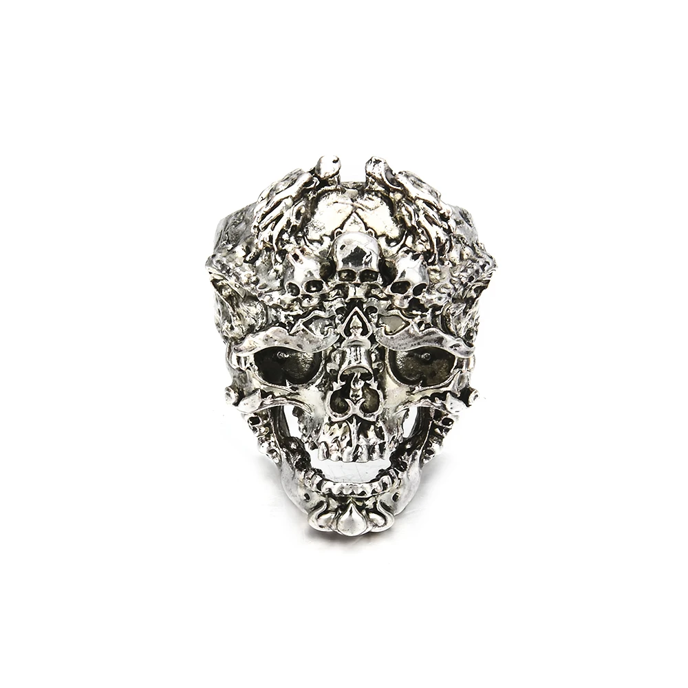 Men's Woman's Alloy Silver Fashion Cool Gothic Punk Skull Finger Rings Jewelry Hot Charm
Men's Woman's Alloy Silver Fashion Cool Gothic Punk Skull Finger Rings Jewelry Hot Charm