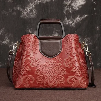Genuine Leather handbag retro ladies handbag fashion Messenger bag leather Totes bag shoulder bag casual rub color leather bag
Genuine Leather handbag retro ladies handbag fashion Messenger bag leather Totes bag shoulder bag casual rub color leather bag