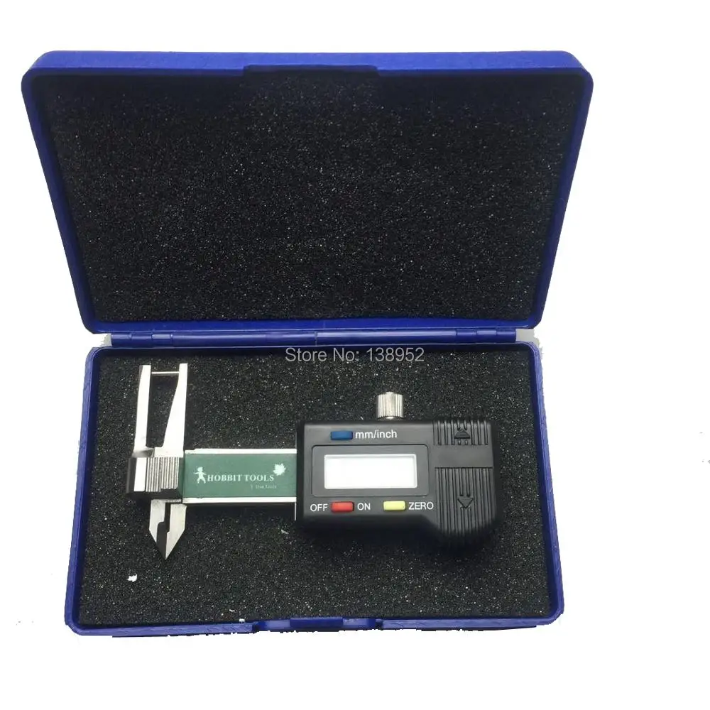 Digitales Dickenmessgerät 0,01 mm Mini Dickenmessgerät Measure ToolBlue 