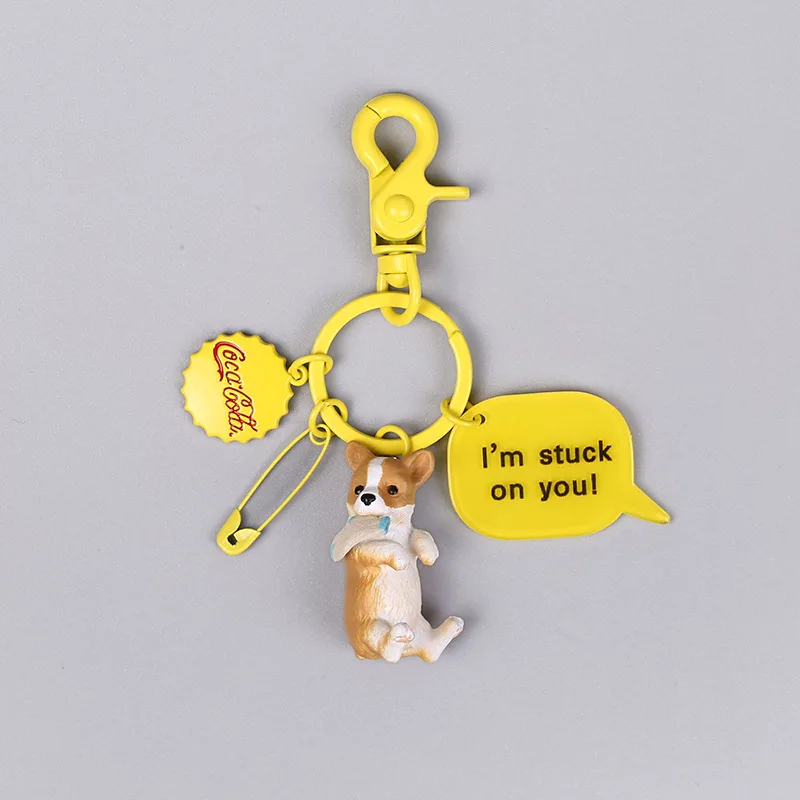 Cute Dog Keychain Corgi Labrador Piggy Doll Key Ring Pendant for Women Girl Bag Handbag Purse Backpack Car Key Accessories
Cute Dog Keychain Corgi Labrador Piggy Doll Key Ring Pendant for Women Girl Bag Handbag Purse Backpack Car Key Accessories
