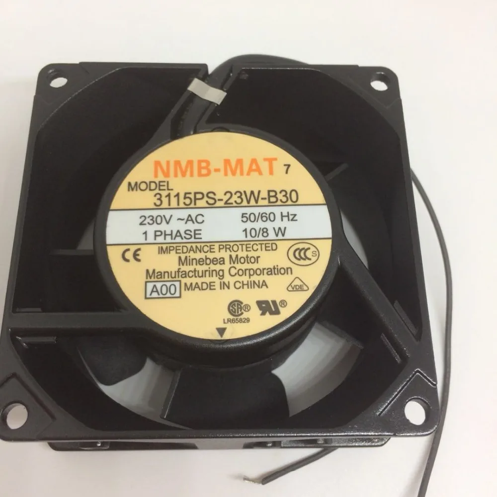 Free shipping NMB - MAT 3115PS-23W-B30 aluminum frame 8 cm 8038 230 v ac cooling fan
Free shipping NMB - MAT 3115PS-23W-B30 aluminum frame 8 cm 8038 230 v ac cooling fan