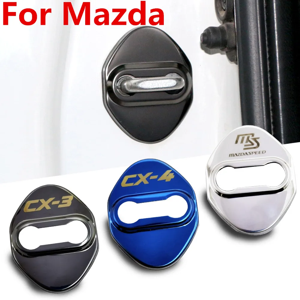 FLYJ 4PCS Car Door Lock Buckle cover interior Door Lock cover protector For Mazda speed ATENZA AXELA CX-30 car accessories
FLYJ 4PCS Car Door Lock Buckle cover interior Door Lock cover protector For Mazda speed ATENZA AXELA CX-30 car accessories
