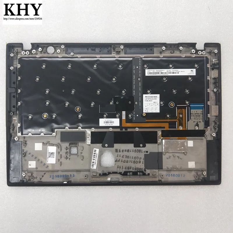 New original US backlit keyboard whit palmrest For Thinkpad X1 Carbon 6th(20KH, 20KG) 2018 01ER623 01ER664 01YR547 01YR583
New original US backlit keyboard whit palmrest For Thinkpad X1 Carbon 6th(20KH, 20KG) 2018 01ER623 01ER664 01YR547 01YR583