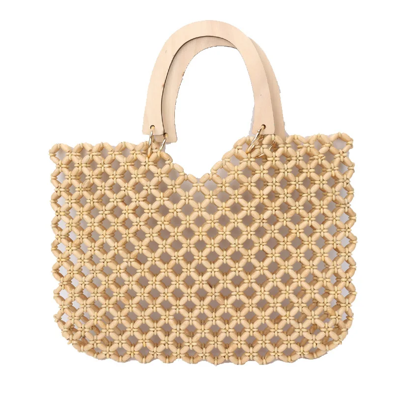 Fashion Wood Bead Messenger Shoulder Bag Clutch Purse Wallet Handbag for Women Girl Summer Beach Bags Lady handbag Bohemia
Fashion Wood Bead Messenger Shoulder Bag Clutch Purse Wallet Handbag for Women Girl Summer Beach Bags Lady handbag Bohemia
