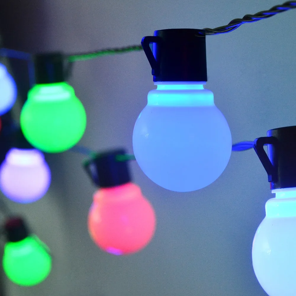 6M Outdoor Fairy Holiday lights LED String With 20 LED Bulbs Garden lights Party Wedding Decoration Christmas lamp 110V 220V
6M Outdoor Fairy Holiday lights LED String With 20 LED Bulbs Garden lights Party Wedding Decoration Christmas lamp 110V 220V