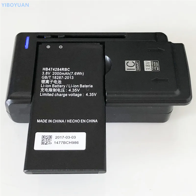 3.8V 2000mAh HB474284RBC For Huawei Y560 Y560-L01 Y560-L02 Y560-L03 Y560-CL00 Y560-L23 Battery + YIBOYUAN SS-C1 Charger
3.8V 2000mAh HB474284RBC For Huawei Y560 Y560-L01 Y560-L02 Y560-L03 Y560-CL00 Y560-L23 Battery + YIBOYUAN SS-C1 Charger