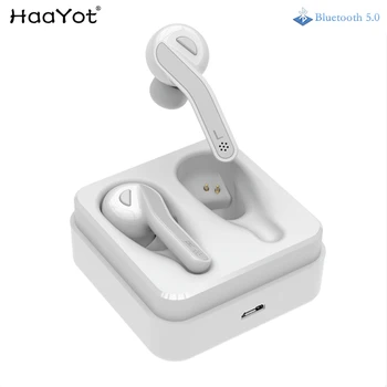 HAAYOT Bluetooth Earphone V5.0 EDR Stereo Sound Wireless Earphone Built-in Microphone Hands-free Calling Bluetooth TWS Earbuds
HAAYOT Bluetooth Earphone V5.0 EDR Stereo Sound Wireless Earphone Built-in Microphone Hands-free Calling Bluetooth TWS Earbuds