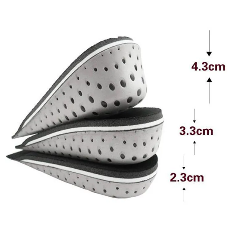 Space Memory Foam Increased Heel Insoles Invisible Half Increase Height 2-4cm Add Taller Lift Women/Men Shoes Pad Dropshiping
Space Memory Foam Increased Heel Insoles Invisible Half Increase Height 2-4cm Add Taller Lift Women/Men Shoes Pad Dropshiping