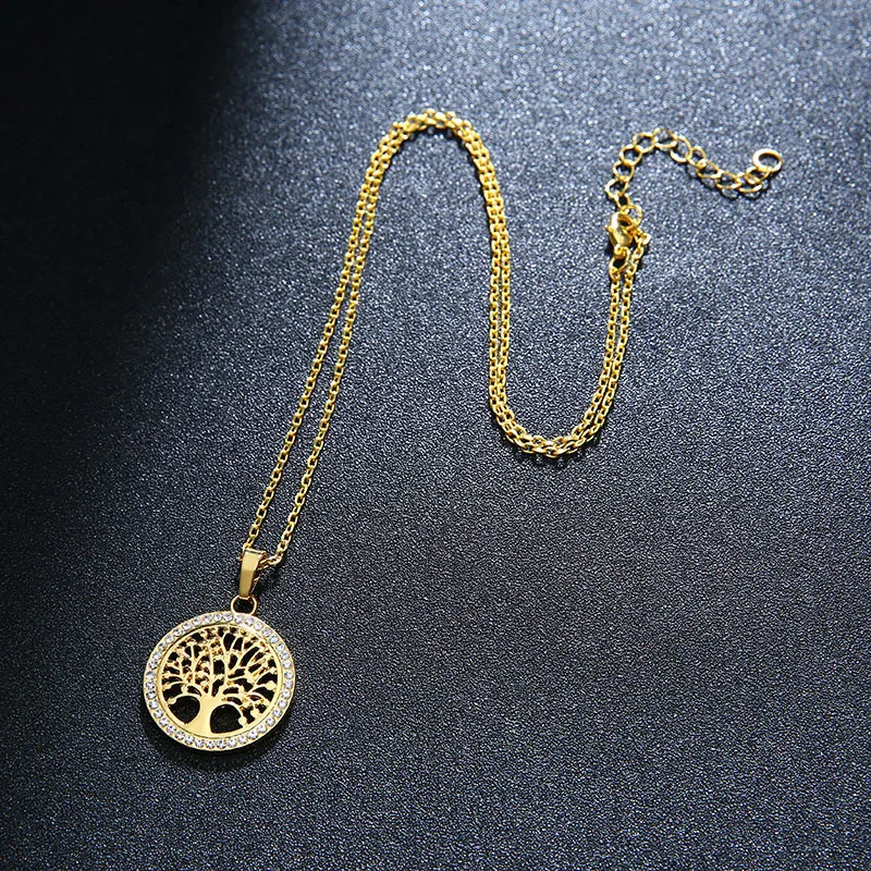 Hot Sale Tree of Life Necklace Women Round Circle Necklace Silver Gold Color Chain Pendant Necklace Jewelry
Hot Sale Tree of Life Necklace Women Round Circle Necklace Silver Gold Color Chain Pendant Necklace Jewelry