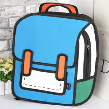 Moonbiffy Fashion Cute Student Bags Women Backpack 3D Jump Style 2D Drawing Cartoon Back Bag Comic Unisex Knapsack Bolos
Moonbiffy Fashion Cute Student Bags Women Backpack 3D Jump Style 2D Drawing Cartoon Back Bag Comic Unisex Knapsack Bolos
