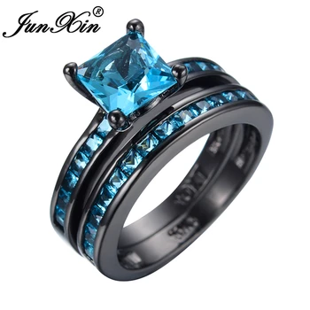 JUNXIN Latest Style Black Gold Color Double Rings For Women Mens Antique Rings Wedding Summer Jewelry Bague Femme RB0359
JUNXIN Latest Style Black Gold Color Double Rings For Women Mens Antique Rings Wedding Summer Jewelry Bague Femme RB0359