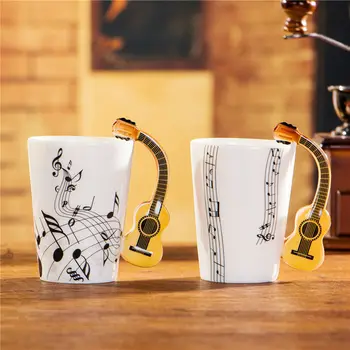 2Pcs Coffee Mug Set Creative Ceramic Mug Novelty Acoustic Guitar Coffee Cups and Mugs Milk Tea Cup Drinkware Mug Gifts 250ML
2Pcs Coffee Mug Set Creative Ceramic Mug Novelty Acoustic Guitar Coffee Cups and Mugs Milk Tea Cup Drinkware Mug Gifts 250ML