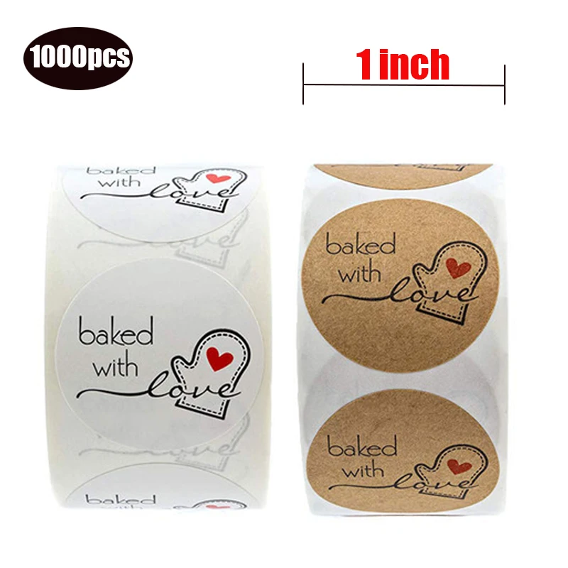 1000 PCS Round kraft sticker wedding birthday party decoration gift seal labels scrapbooking for Package stationery stickers
1000 PCS Round kraft sticker wedding birthday party decoration gift seal labels scrapbooking for Package stationery stickers