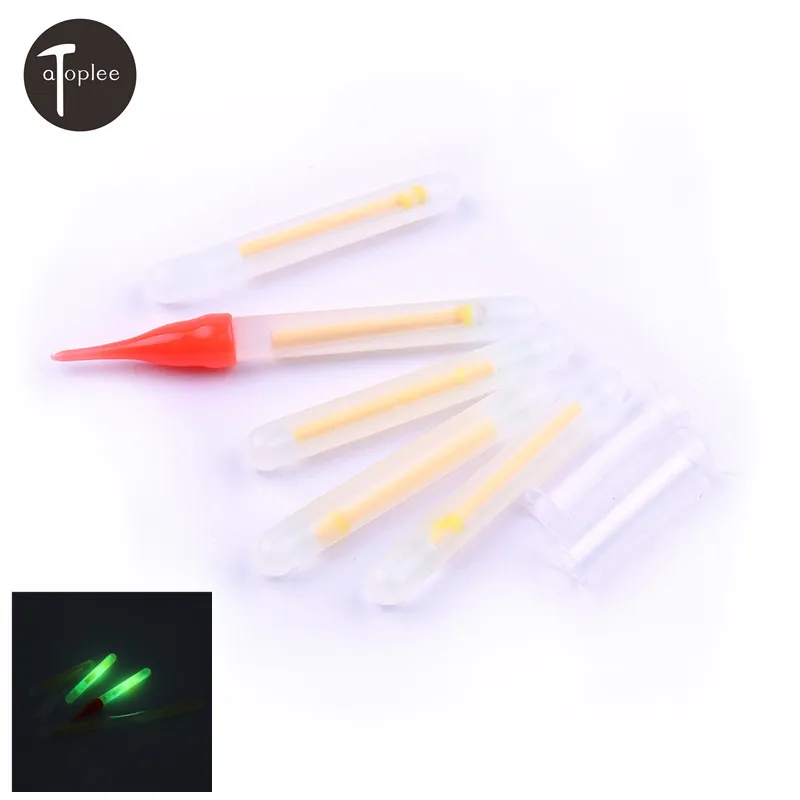50Pcs Fluorescent Bobbers Fishing buoy Fish Lightstick Light Night Rock Float Rod Dark Glow Stick 4.5*37mm
50Pcs Fluorescent Bobbers Fishing buoy Fish Lightstick Light Night Rock Float Rod Dark Glow Stick 4.5*37mm