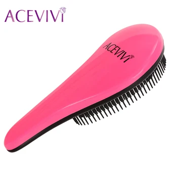 ACEVIVI Magic Detangling Handle Shower Anti-Static Hair Brush Comb Salon Styling