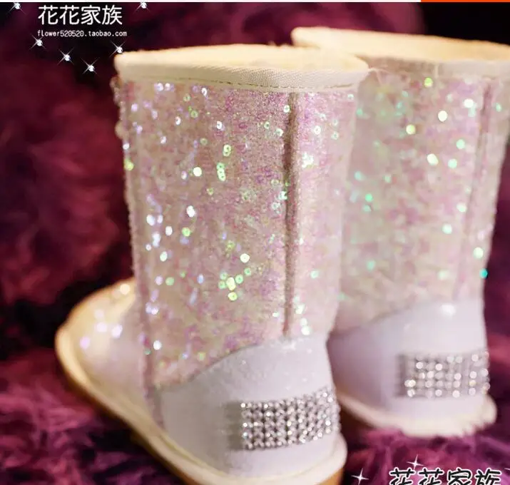 Flower family custom handmade gemstone rhinestone pearl claw drill chain double color sequins pink tube winter snow boots
Flower family custom handmade gemstone rhinestone pearl claw drill chain double color sequins pink tube winter snow boots