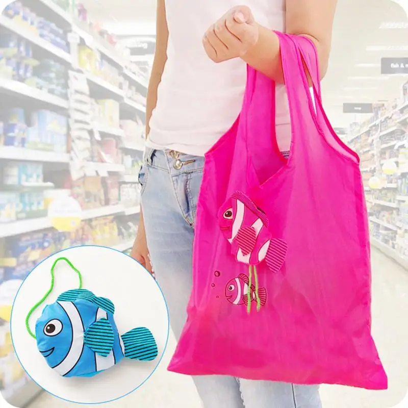 Innovative Cartoon Foldable Shopping Bag Portable Storage Polyester Environmentally Friendly Shopping Bag Storage Bag Grocery Ba
Innovative Cartoon Foldable Shopping Bag Portable Storage Polyester Environmentally Friendly Shopping Bag Storage Bag Grocery Ba