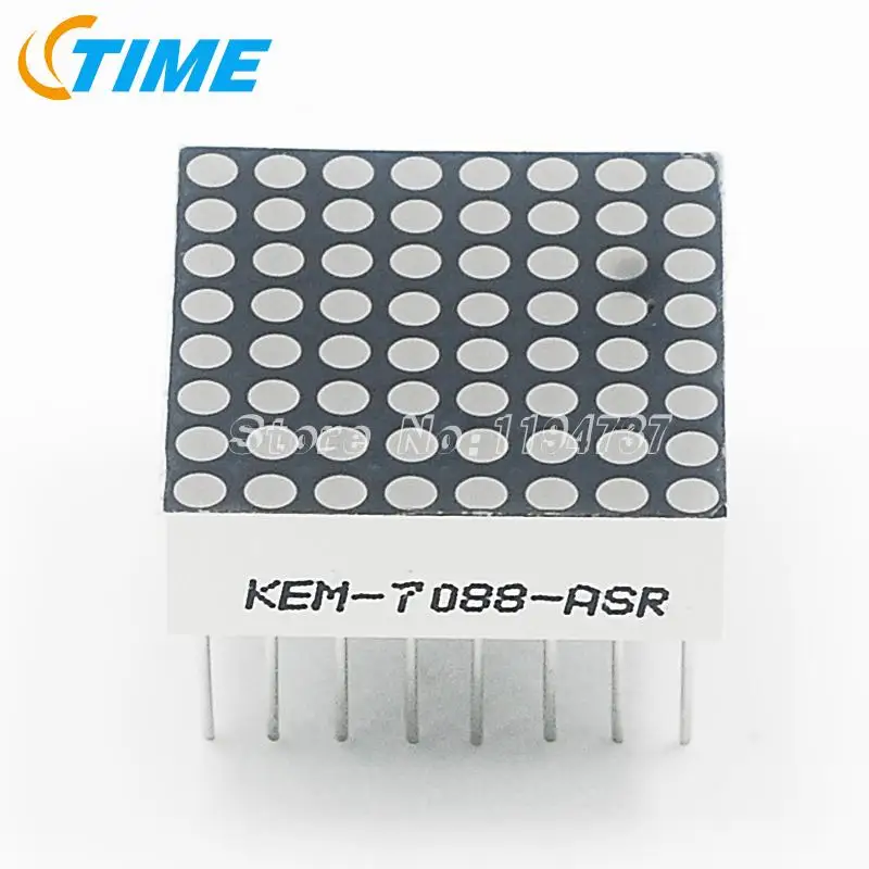 50PCS LED Dot Matrix Display 1.9mm 8x8 Red Common Cathode high quality Free Shipping
50PCS LED Dot Matrix Display 1.9mm 8x8 Red Common Cathode high quality Free Shipping