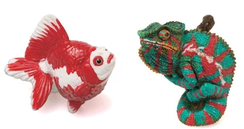 Assembly Unpainted Scale 1/32 65mm Chameleon and Goldfish 65mm figure Historical Resin Model Miniature Kit
Assembly Unpainted Scale 1/32 65mm Chameleon and Goldfish 65mm figure Historical Resin Model Miniature Kit