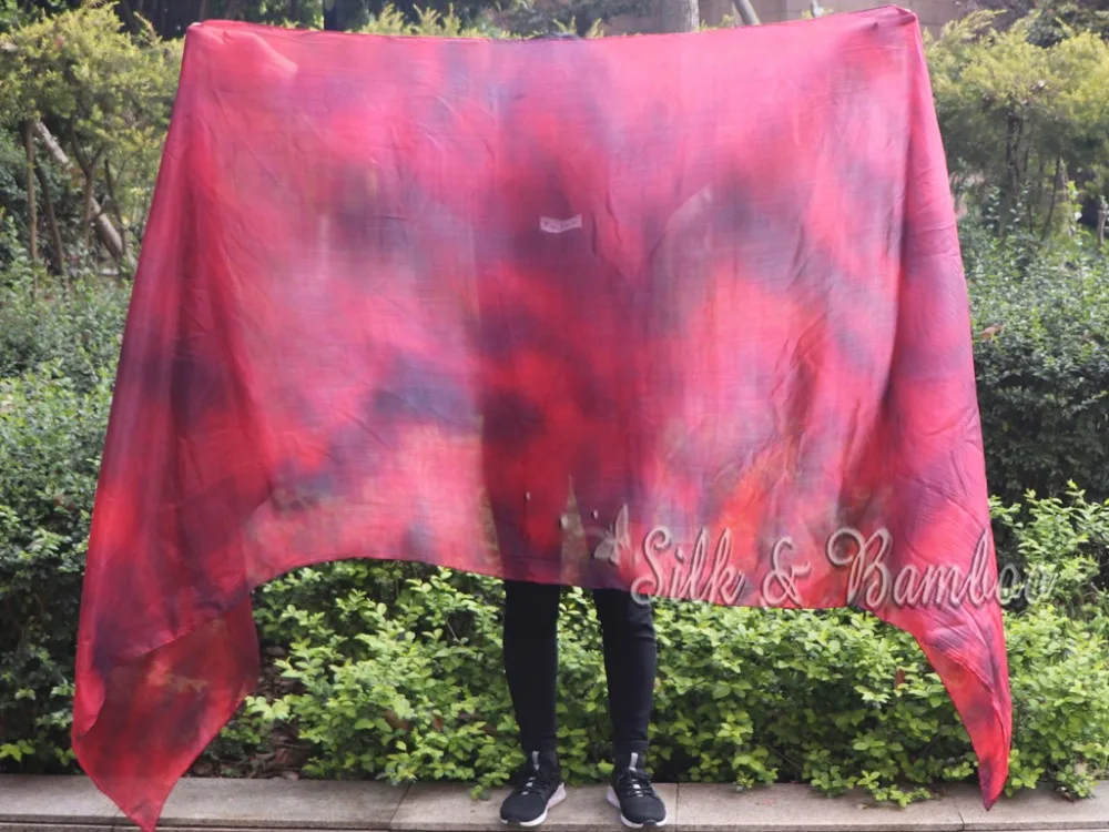 Evening Glow, 1 piece 2.7m*1.1m(3 yard*45") hand painted belly dance silk veil, real flowy 5mm paj silk!
Evening Glow, 1 piece 2.7m*1.1m(3 yard*45") hand painted belly dance silk veil, real flowy 5mm paj silk!