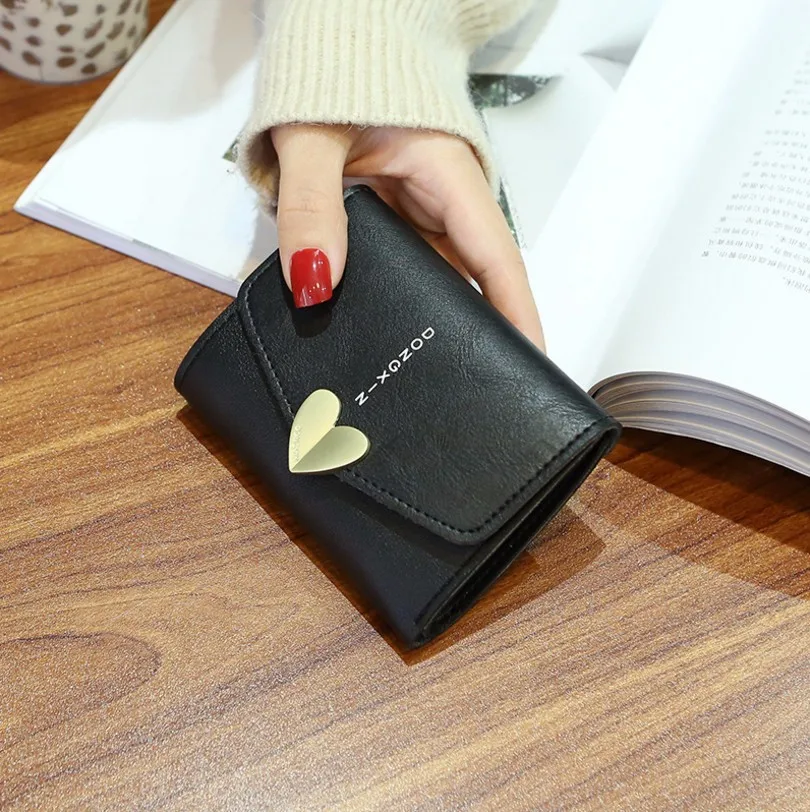 Kpop Fashion Wallet Women Mini Wallet Female Short Paragraph Cute Girl Heart Card Wallets Student Personality Coin Purse
Kpop Fashion Wallet Women Mini Wallet Female Short Paragraph Cute Girl Heart Card Wallets Student Personality Coin Purse