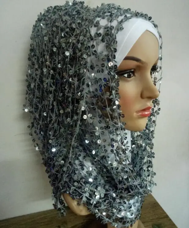 Sequin scarf shiny scarf sequins hijab mesh shawl fancy style160*52cm soft 10pc/lot scarf hijab shawl
Sequin scarf shiny scarf sequins hijab mesh shawl fancy style160*52cm soft 10pc/lot scarf hijab shawl