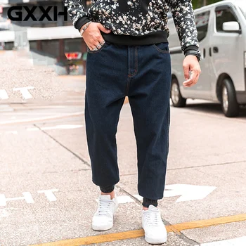 GxxH New Large size Jeans Men Loose casual Simple Stretch Feet pants Spring and Autumn Waist Casual trousers Size XXL-5XL 6XL
GxxH New Large size Jeans Men Loose casual Simple Stretch Feet pants Spring and Autumn Waist Casual trousers Size XXL-5XL 6XL