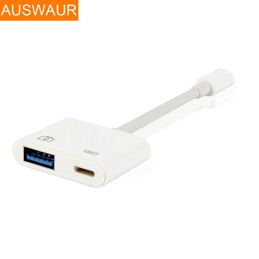 For iPhone to USB 3 Camera Reader Adapter Connector Kit Data Sync Cable For iPhone 8 7 7 Plus 6 6S x For iPad Charger Adapter
For iPhone to USB 3 Camera Reader Adapter Connector Kit Data Sync Cable For iPhone 8 7 7 Plus 6 6S x For iPad Charger Adapter