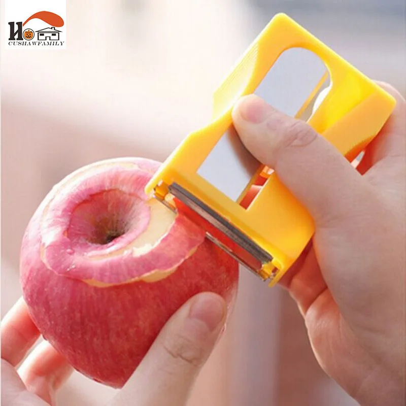 CUSHAWFAMILY Apple Peeler Pencil Sharpener Shape Fruit Peelers & Zesters Planing Knife Fruit & Vegetable Tools Kitchen Gadgets
CUSHAWFAMILY Apple Peeler Pencil Sharpener Shape Fruit Peelers & Zesters Planing Knife Fruit & Vegetable Tools Kitchen Gadgets