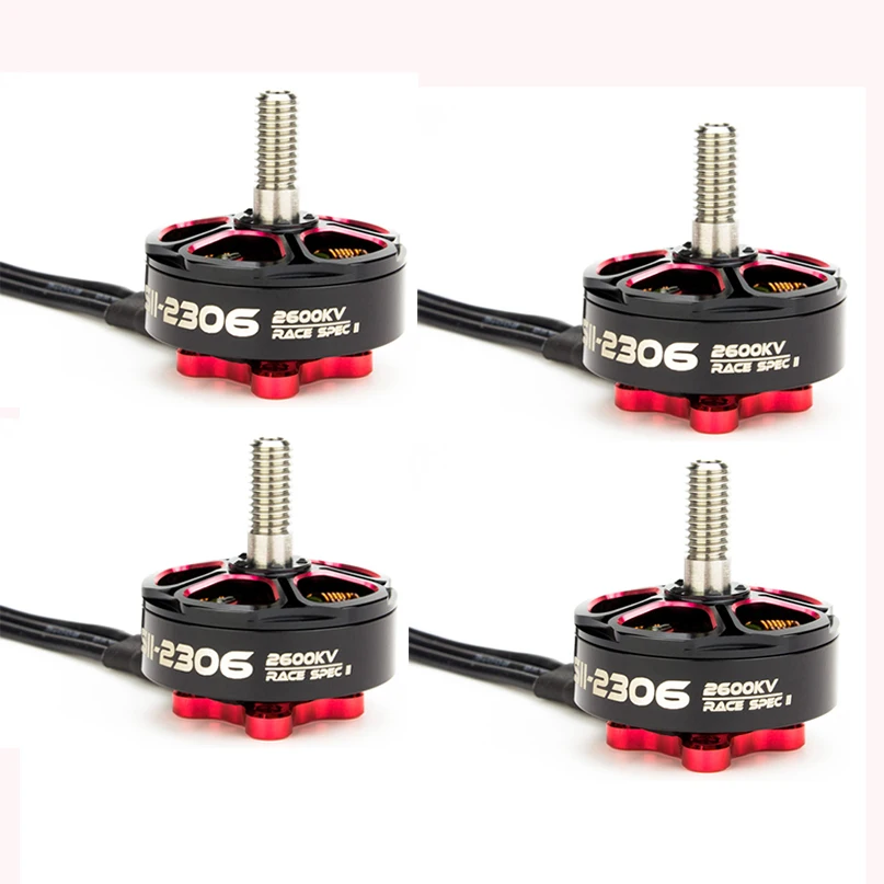 

4pcs/lot Emax RSII 2306 Motor Race Spec CW CCW 1600KV 1700KV 1900KV 2400KV 2600KV Brushless 3-6S for FPV Racer Drone Quadcopter