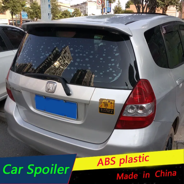 For Honda Jazz Fit Spoiler 2004-2007 High Quality ABS Material Car Rear Wing Primer Color Black/white Roof Spoiler 2005 2006
For Honda Jazz Fit Spoiler 2004-2007 High Quality ABS Material Car Rear Wing Primer Color Black/white Roof Spoiler 2005 2006