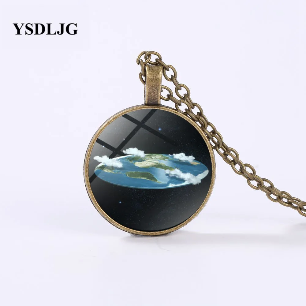 YSDLJG Flat Earth Space Symbol Necklace - Flat Earther Zetetic Present Earth Flats Gift Necklaces Pendants Accessory Gift
YSDLJG Flat Earth Space Symbol Necklace - Flat Earther Zetetic Present Earth Flats Gift Necklaces Pendants Accessory Gift