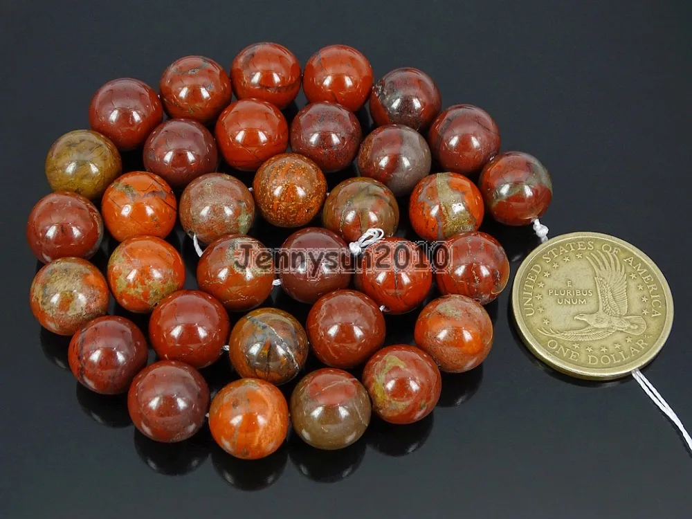 Natural Apple Jas-per 12mm Gems Stones Round Ball Loose Spacer Beads 15'' 5 Strands/ Pack
Natural Apple Jas-per 12mm Gems Stones Round Ball Loose Spacer Beads 15'' 5 Strands/ Pack