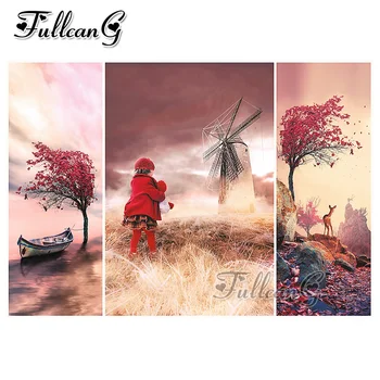 FULLCANG autumn landscape girl triptych 5d diamond painting diy mosaic cross stitch diamond embroidery full square kits G626
FULLCANG autumn landscape girl triptych 5d diamond painting diy mosaic cross stitch diamond embroidery full square kits G626
