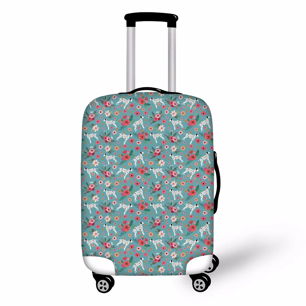 Suitcase Protective Cover For Travel High Quality Luggage Covers Dalmatian Floral Travel Trunk Case Protection Cover
Suitcase Protective Cover For Travel High Quality Luggage Covers Dalmatian Floral Travel Trunk Case Protection Cover