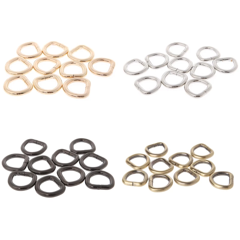 10pcs New 15mm Metal Strap Belt Web D Ring Buckle Clasp Handbag Leather Bag Purse Bag Accessories Buckle 
10pcs New 15mm Metal Strap Belt Web D Ring Buckle Clasp Handbag Leather Bag Purse Bag Accessories Buckle