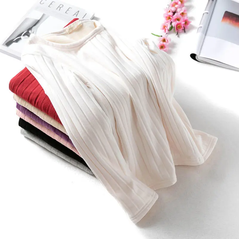 Harajuku Velvet Shirt Womens Warm Long Sleeve Tshirts Casual Autumn Winter Tee Shirt Femme Slim Plus Size Shirt Ladies Tops Q897
Harajuku Velvet Shirt Womens Warm Long Sleeve Tshirts Casual Autumn Winter Tee Shirt Femme Slim Plus Size Shirt Ladies Tops Q897