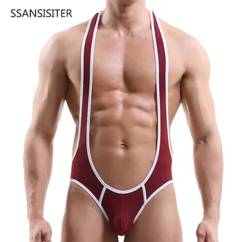 Mens Bodysuit One Piece Mesh Sexy Gay Underwear Jockstrap Wrestling Singlets Shorts Boxers Jumpsuit Costume Mens Bodysuit
Mens Bodysuit One Piece Mesh Sexy Gay Underwear Jockstrap Wrestling Singlets Shorts Boxers Jumpsuit Costume Mens Bodysuit