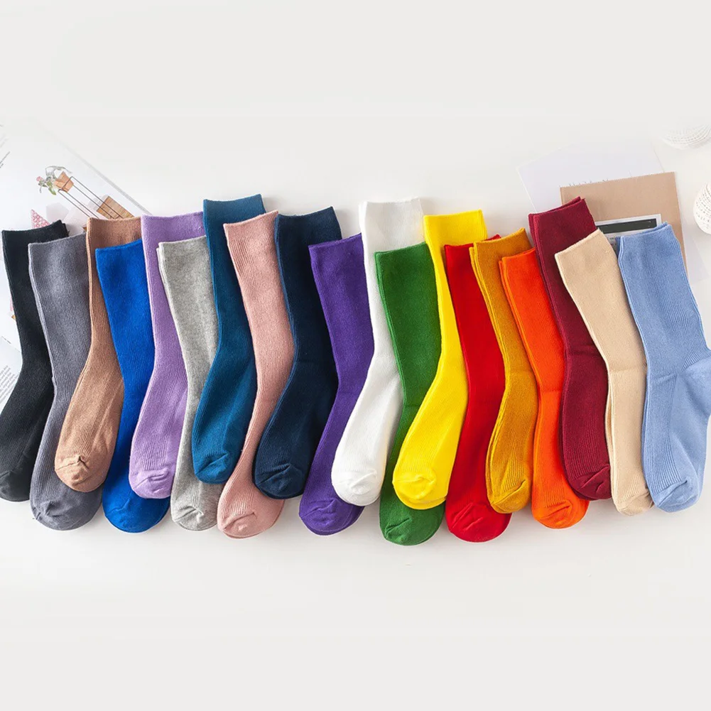 2019 New Spring New Cotton Solid-colored Lady Pile Stockings Fashion Double-needle Jacquard Long-barrelled Women's Stockings
2019 New Spring New Cotton Solid-colored Lady Pile Stockings Fashion Double-needle Jacquard Long-barrelled Women's Stockings