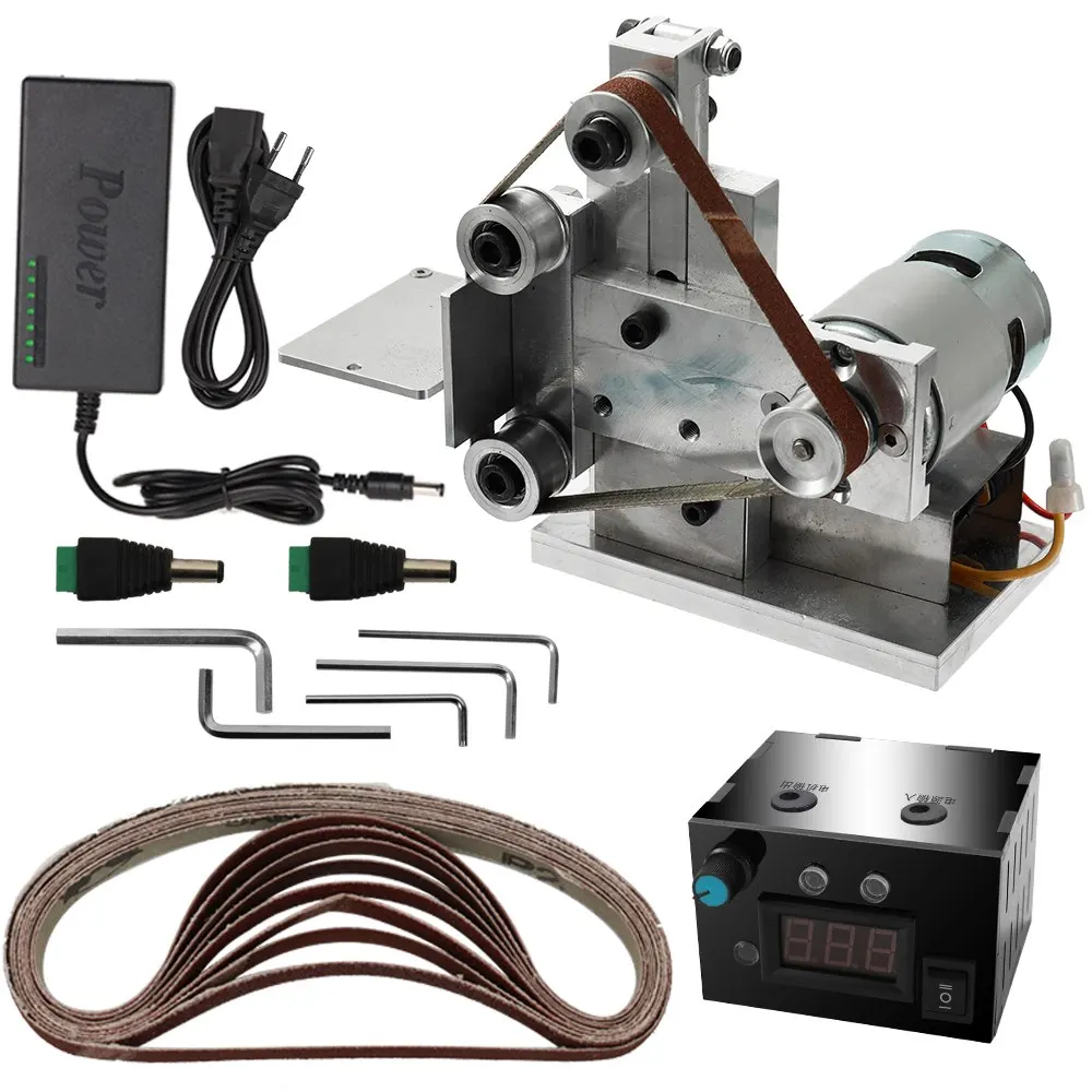 Multifunctional Grinder Mini Electric Belt Sander DIY Polishing Grinding Machine Cutter Edges Sharpener
Multifunctional Grinder Mini Electric Belt Sander DIY Polishing Grinding Machine Cutter Edges Sharpener