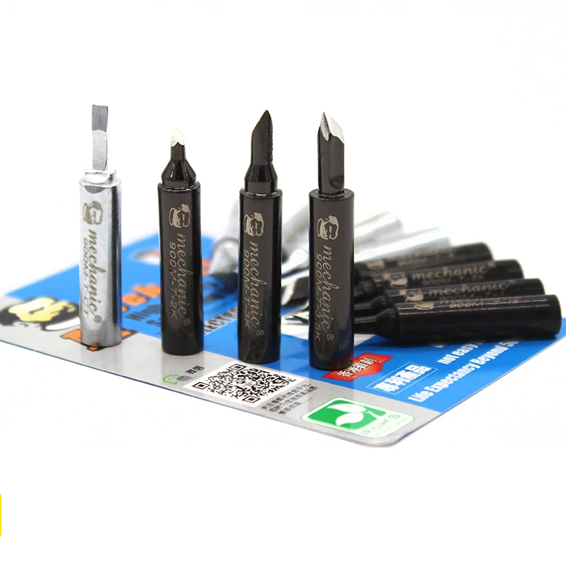 MECHANIC Maintenance Man 900MT Series Environmental Protection Anti-static Lead-free Electric Soldering Iron Head
MECHANIC Maintenance Man 900MT Series Environmental Protection Anti-static Lead-free Electric Soldering Iron Head