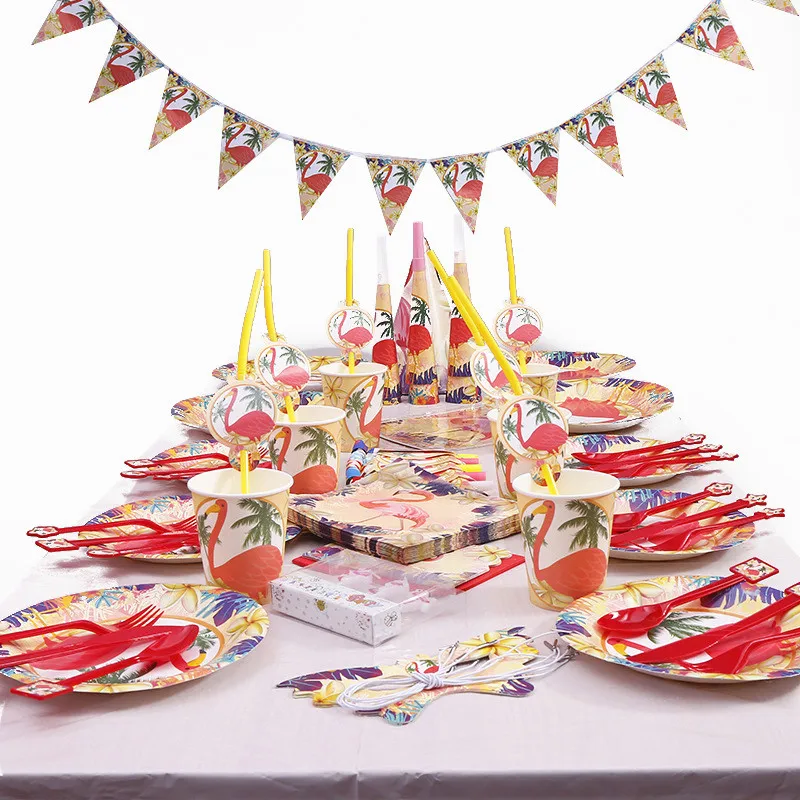 Flamingo Party Disposable Party Tableware Happy Birthday Decorations Kids Children Party Straw Popcorn Paper Plate Paper Napking
Flamingo Party Disposable Party Tableware Happy Birthday Decorations Kids Children Party Straw Popcorn Paper Plate Paper Napking