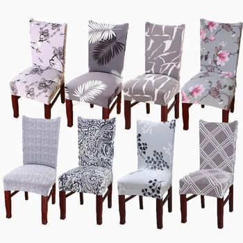 Grey Geometric Flower Printed Spandex Chair Cover Stretch Modren Seat Covers Dining Room Kitchen Hotel Elastic Slipcovers
Grey Geometric Flower Printed Spandex Chair Cover Stretch Modren Seat Covers Dining Room Kitchen Hotel Elastic Slipcovers