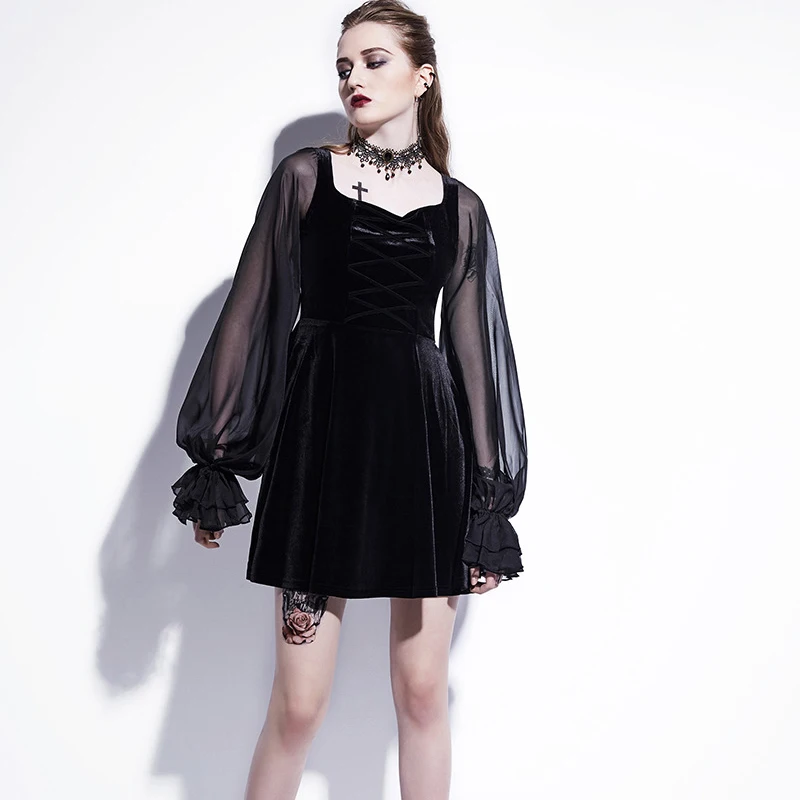 Sexy Bandage Black Dress Women Mesh Hollow Out Plus Size XXXL Party Dress Lantern Sleeve Velvet Dress robe femme vestidos verano
Sexy Bandage Black Dress Women Mesh Hollow Out Plus Size XXXL Party Dress Lantern Sleeve Velvet Dress robe femme vestidos verano