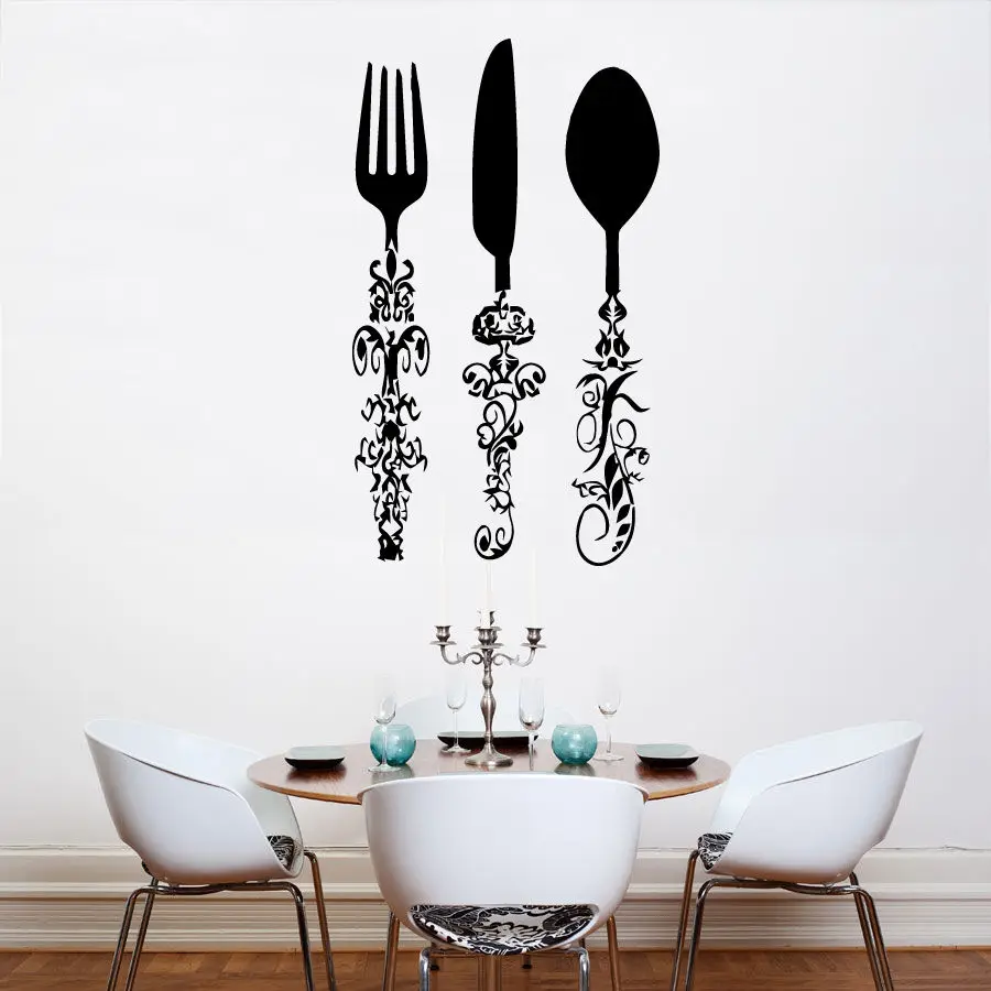 Kitchen Decor Removable Kitchen Stuff Sticker Fork Spoon Knife Vintage Tools Interior Design Art Decal Kitchen Vinyl Art AY496
Kitchen Decor Removable Kitchen Stuff Sticker Fork Spoon Knife Vintage Tools Interior Design Art Decal Kitchen Vinyl Art AY496