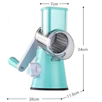 Multi-functional Vegetable Cutter Manual Roller Type Shredder Kitchen Cooing Tool Practical Vegetable Slicer
Multi-functional Vegetable Cutter Manual Roller Type Shredder Kitchen Cooing Tool Practical Vegetable Slicer