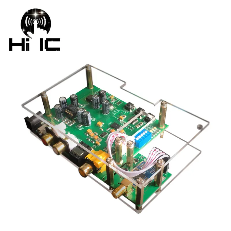 HIFI ES9038Q2M DSD I2S SPIDF Decoder Board DAC Audio AMP Amplifier CSR8675 Aptx-hd Bluetooth 5.0 | Электроника
