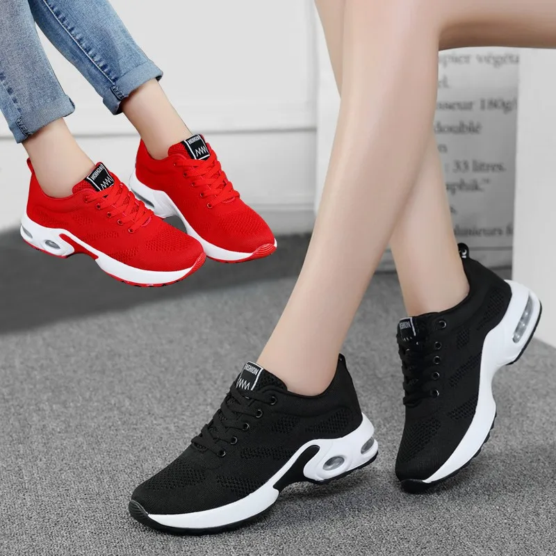 2018 Autumn Black Sneakers Women Air Cushion Running Shoes for Woman Outdoor PU Leather Lace Up Sports Shoes for Female Jogging
2018 Autumn Black Sneakers Women Air Cushion Running Shoes for Woman Outdoor PU Leather Lace Up Sports Shoes for Female Jogging