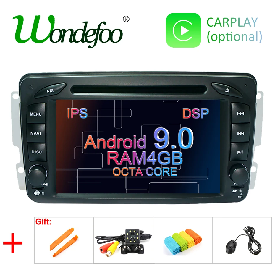 DSP IPS 4G 64G Android 9.0 Car GPS For Mercedes Benz W209 W203 M ML W163 Viano W639 Vito Vaneo DVD PLAYER Multimedia PLAYER
DSP IPS 4G 64G Android 9.0 Car GPS For Mercedes Benz W209 W203 M ML W163 Viano W639 Vito Vaneo DVD PLAYER Multimedia PLAYER